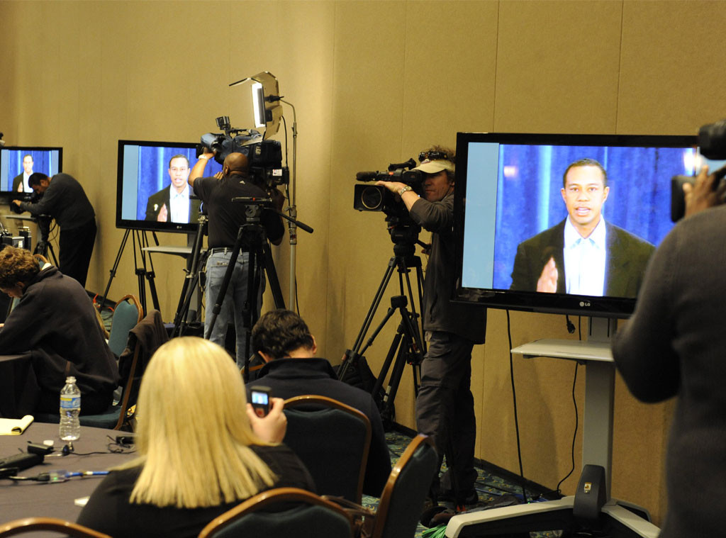 Tiger Woods, Press Conference, 2010